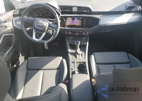 2025 Audi Q3 Premium S Line 45 from USA, damaged, VIN WA1DECF38S1032112